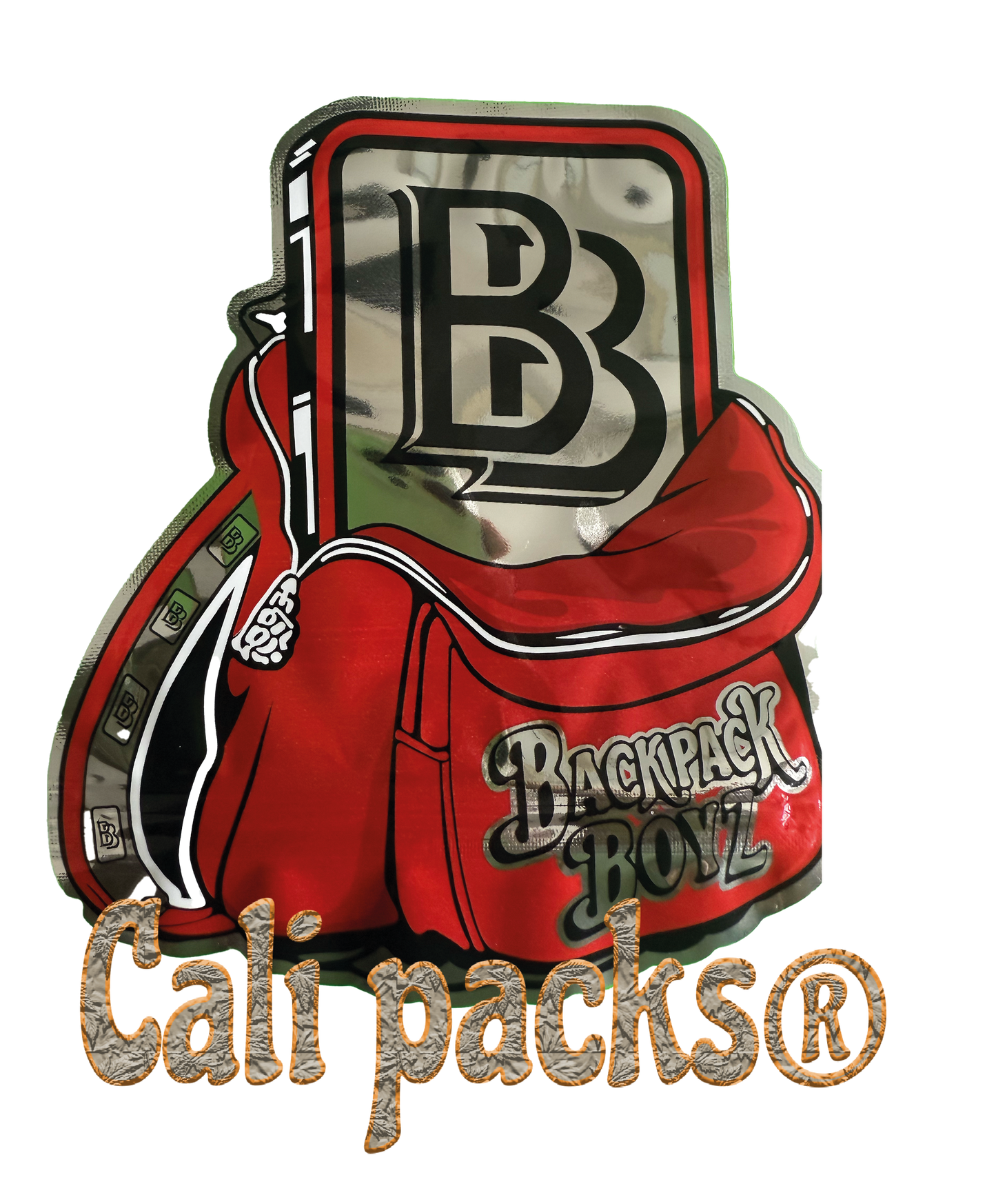 Backpack Boyz red #b2